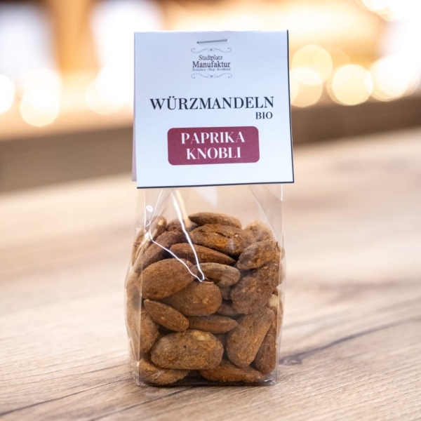 Würzmandeln Paprika-Knobli (Säckli)